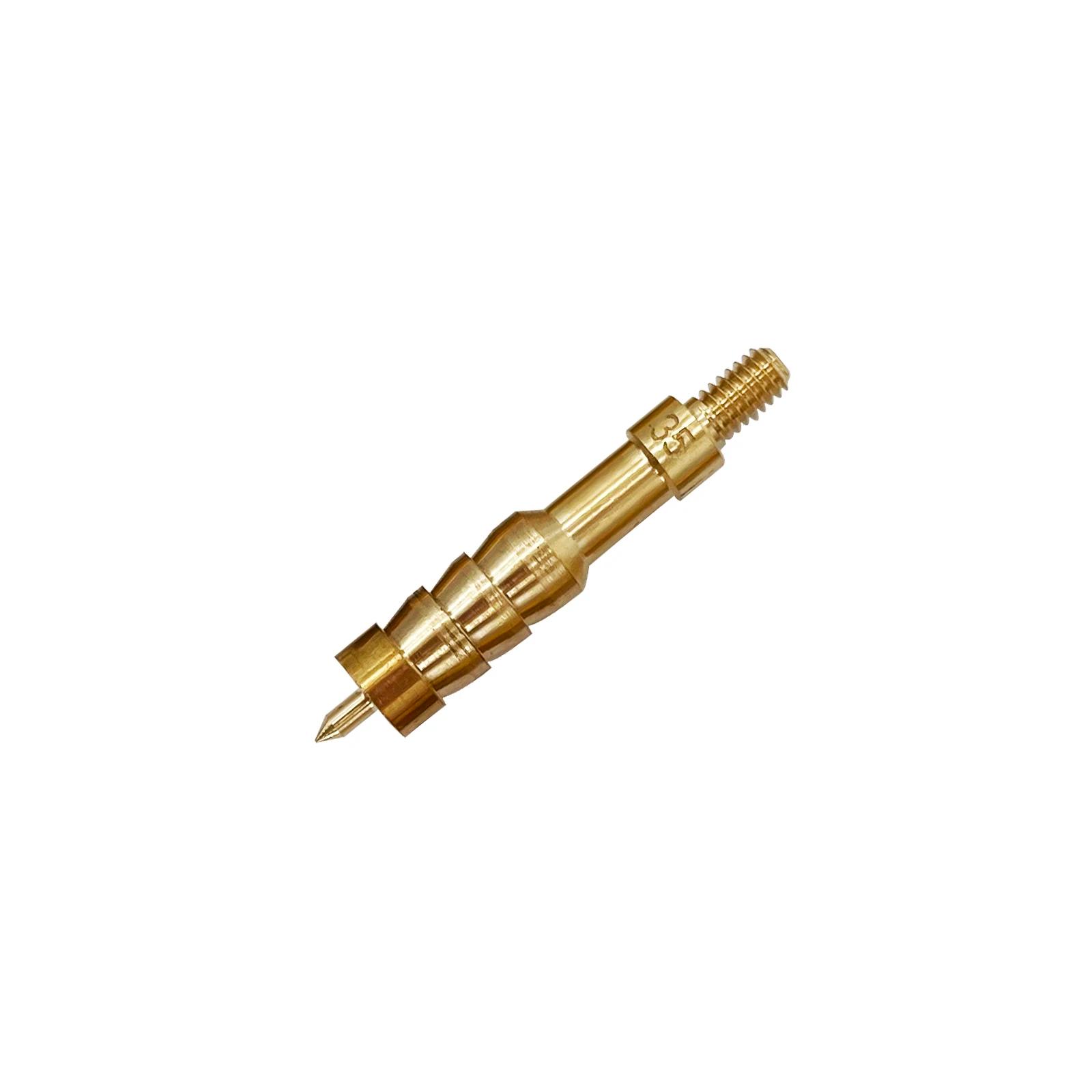 1 pièces pistolet solide nettoyage Jag lance pointu en laiton Jag brosse pointe fendue pistolet nett