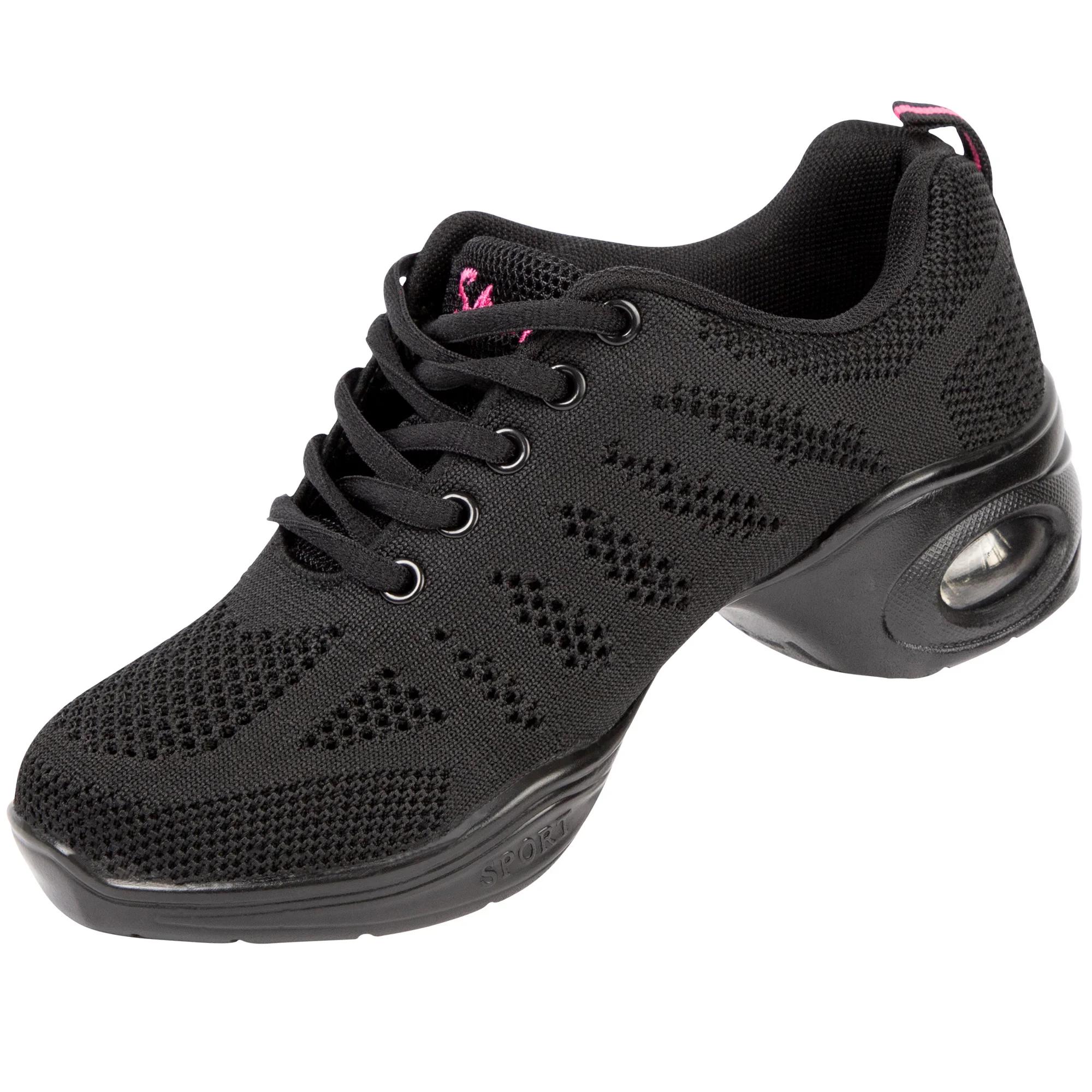 Baskets de danse respirantes femmes semelle fendue coussin d'air chaussures Jazz marche
