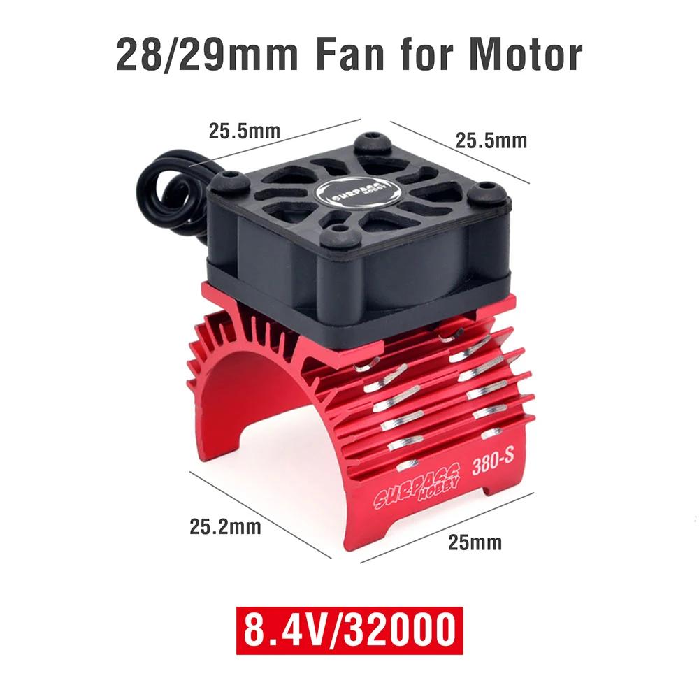 SURPASS HOBBY RC ventilateur de moteur dissipateur thermique de refroidissement pour 380 390 540 550