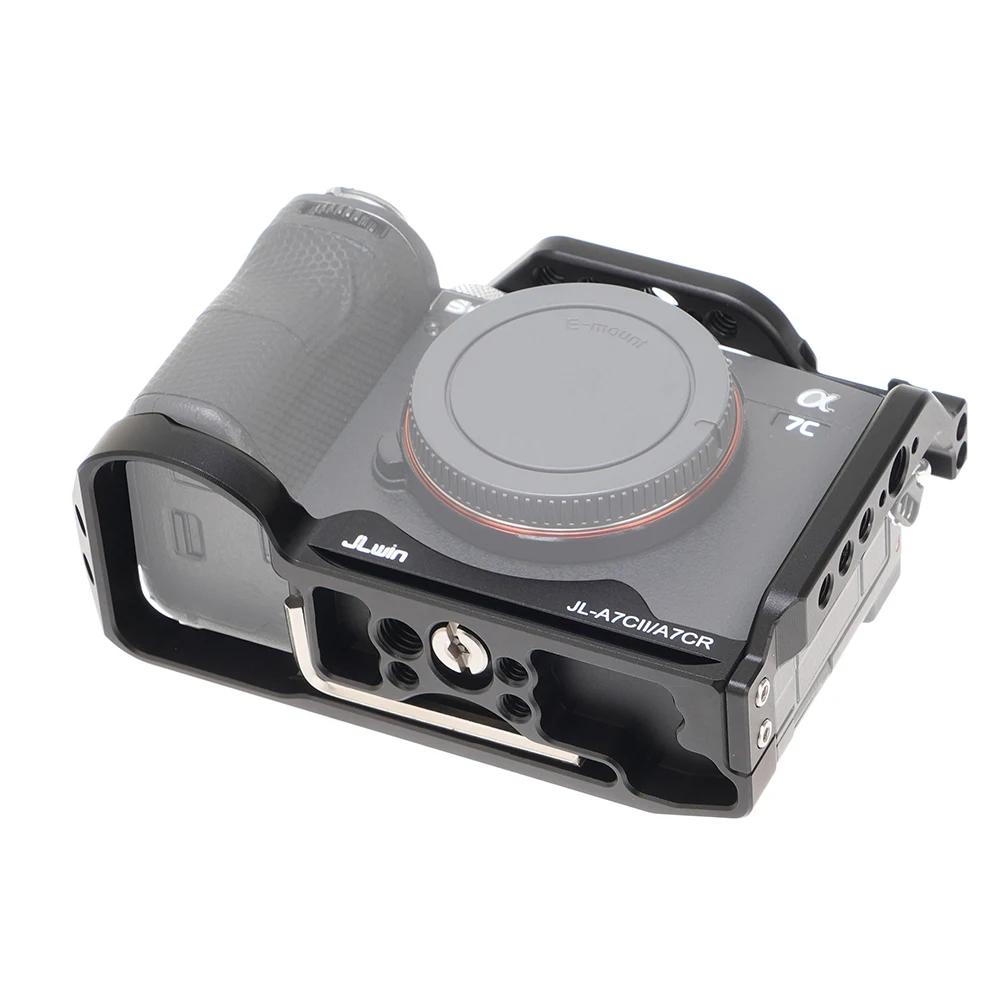 FOTGA Cage de caméra pour Sony A7CII A7CR A7C2 Cage de lapin plate-forme de caméra vidéo accessoire 