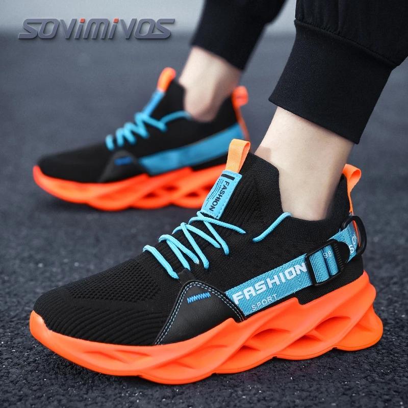 Chaussures de marche homme en mousse mémoire - Baskets légères pour travail, gym et extérieur