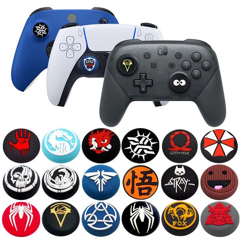 Capuchon de poignée en Silicone souple, 2 pièces, pour Sony Playstation 5 4 PS5 PS4 XBOX Switch Pro,