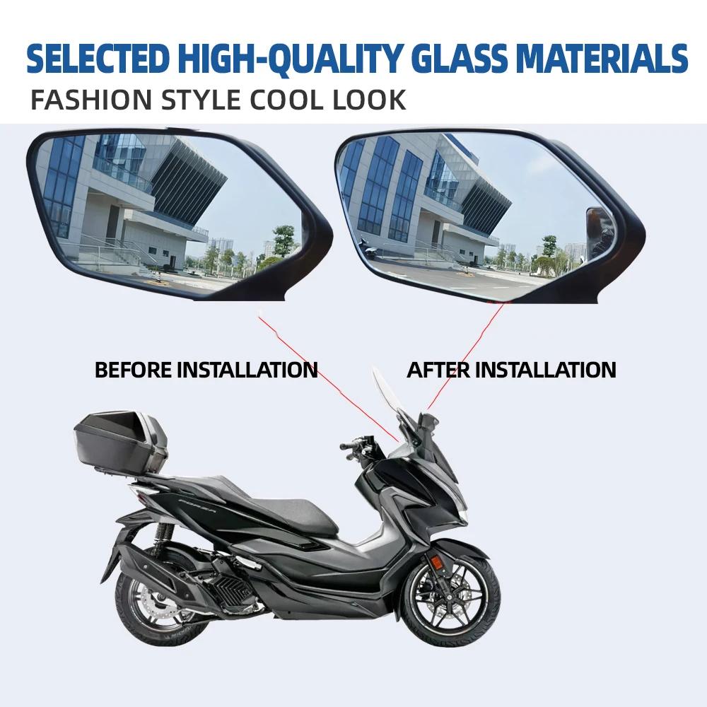 Pour HONDA Forza 125 250 NSS Forza125 Forza250 accessoires miroir convexe augmenter rétroviseurs rét