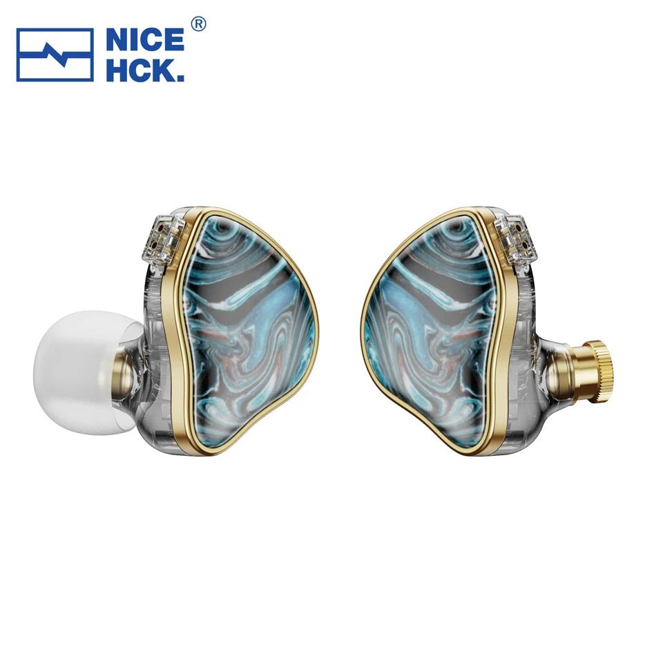 NICEHCK NX7MK4 MK4 écouteurs HIFI en bois stabilisé 7 unités de pilote écouteurs audiophiles hybride