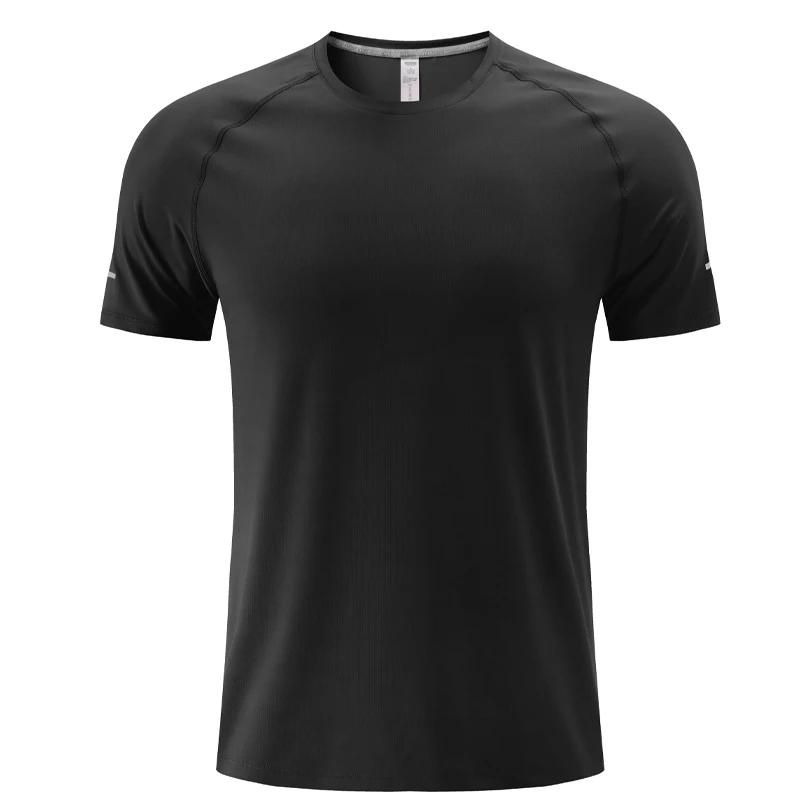 T-shirt à manches courtes pour homme, vêtement de Sport, de course, décontracté, multicolore, respir