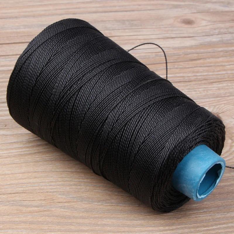 Fil à coudre en nylon pour la couture du cuir, réparation de chaussures, ciré, couture à la main, ou