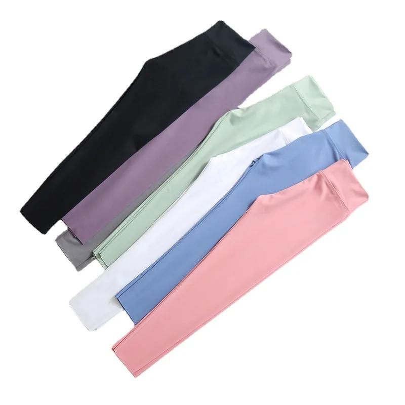 Leggings athlétiques pour filles, pantalons de danse, de course, de Yoga, d'entraînement, de sport, 