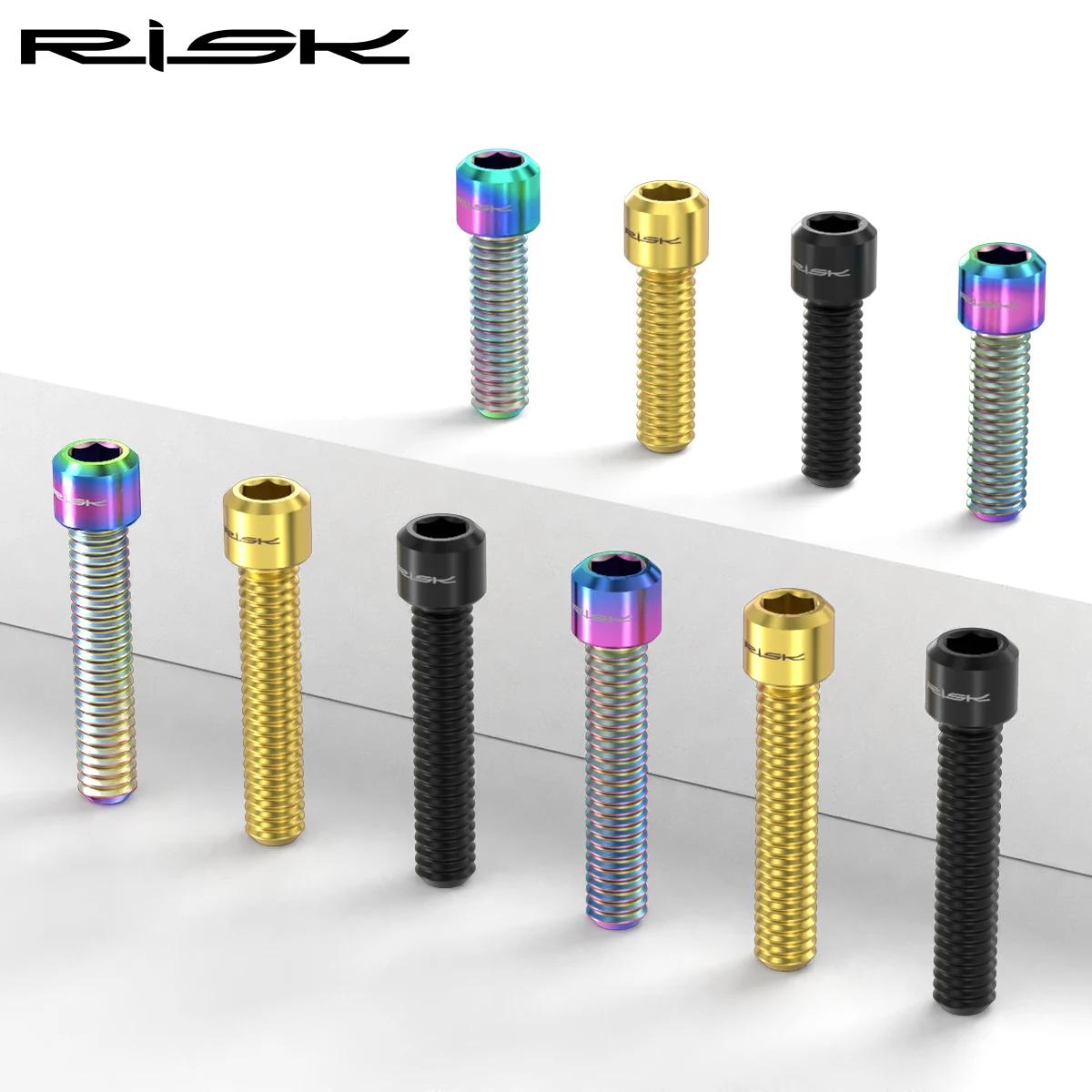 Risque M4 * 13.5/M4x20mm, boulons de dérailleur avant/arrière en alliage de titane pour vélo vtt XT 