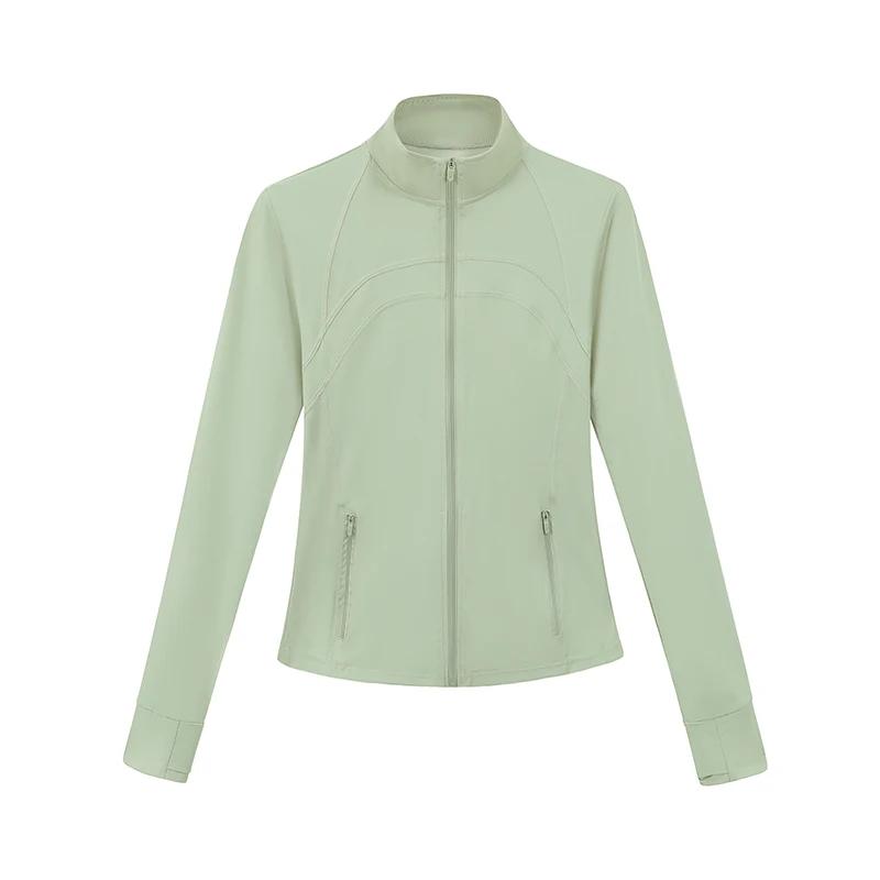 Veste à manches longues pour femmes, résistante aux UV, légère et respirante, pour la course à pied 