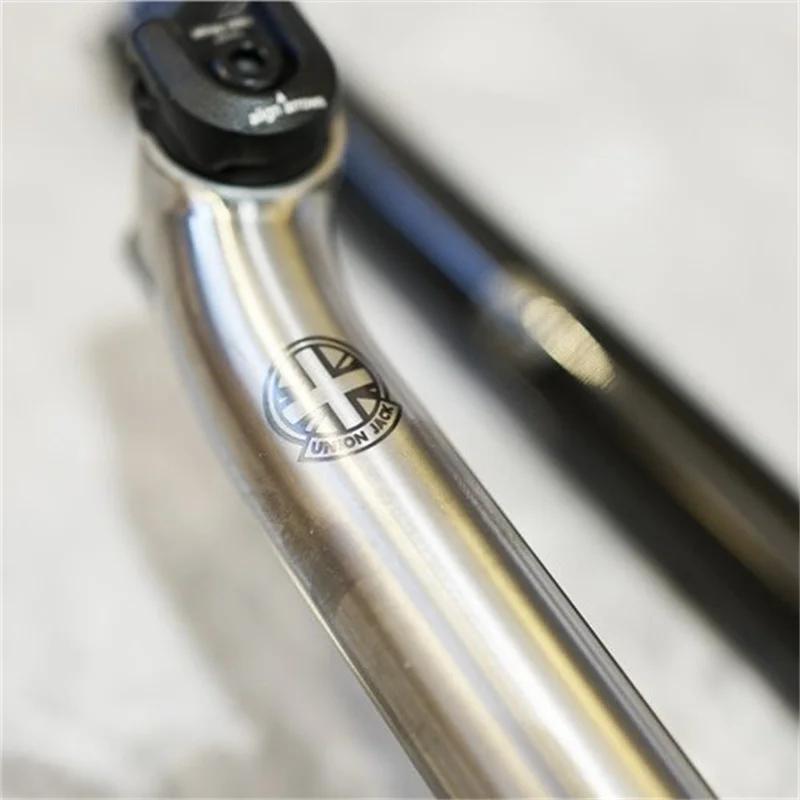 Tige de dégager de vélo pliante pour personnes âgées, tube de dégager avant Bromsilice, 31.8mm, 600x