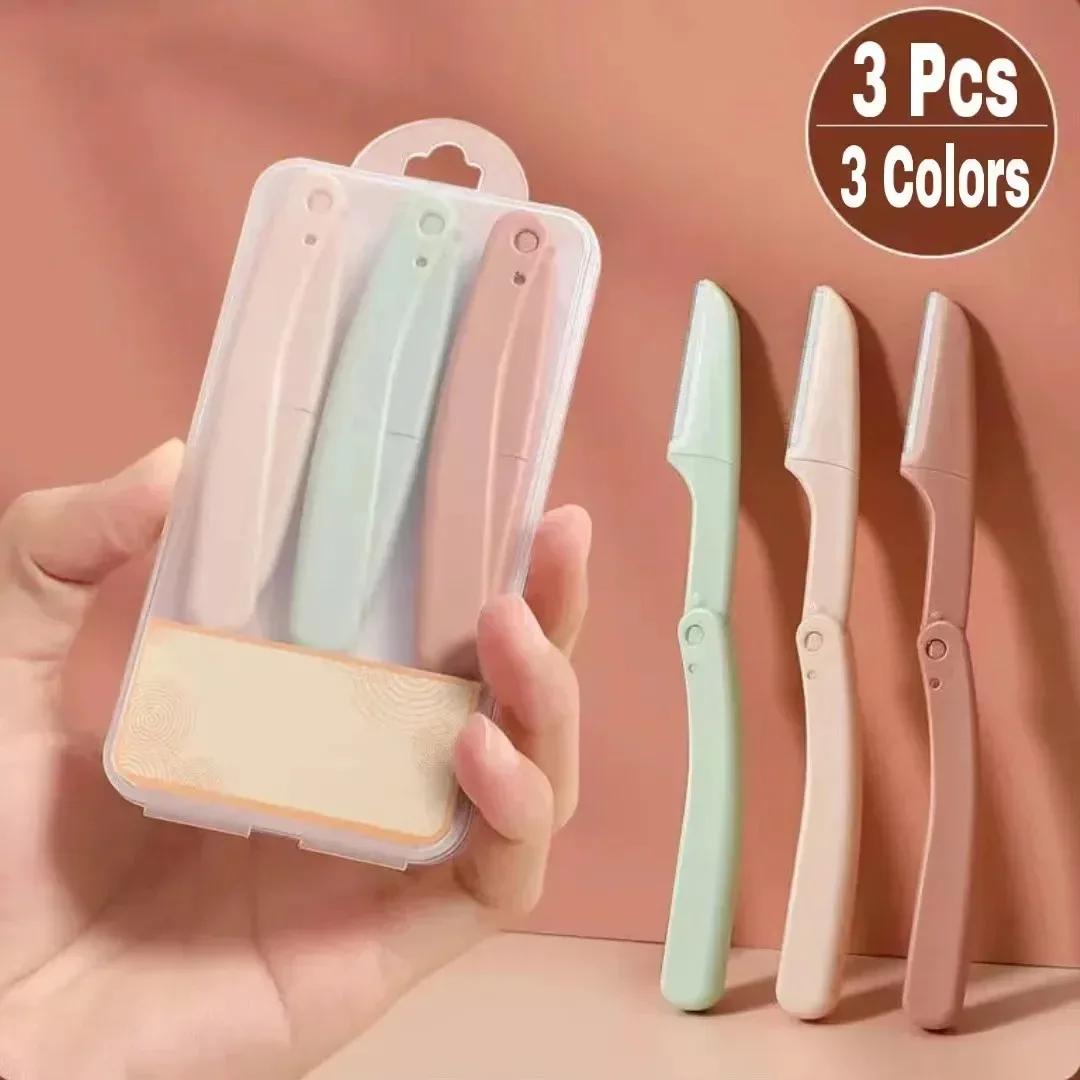 Épilateur facial pour femme, 3 pièces