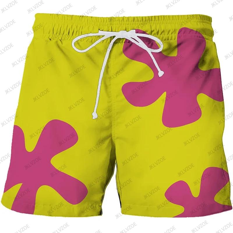 Short de plage à séchage rapide pour hommes et femmes, short de bain Anime 3D, short de bain kkStar,