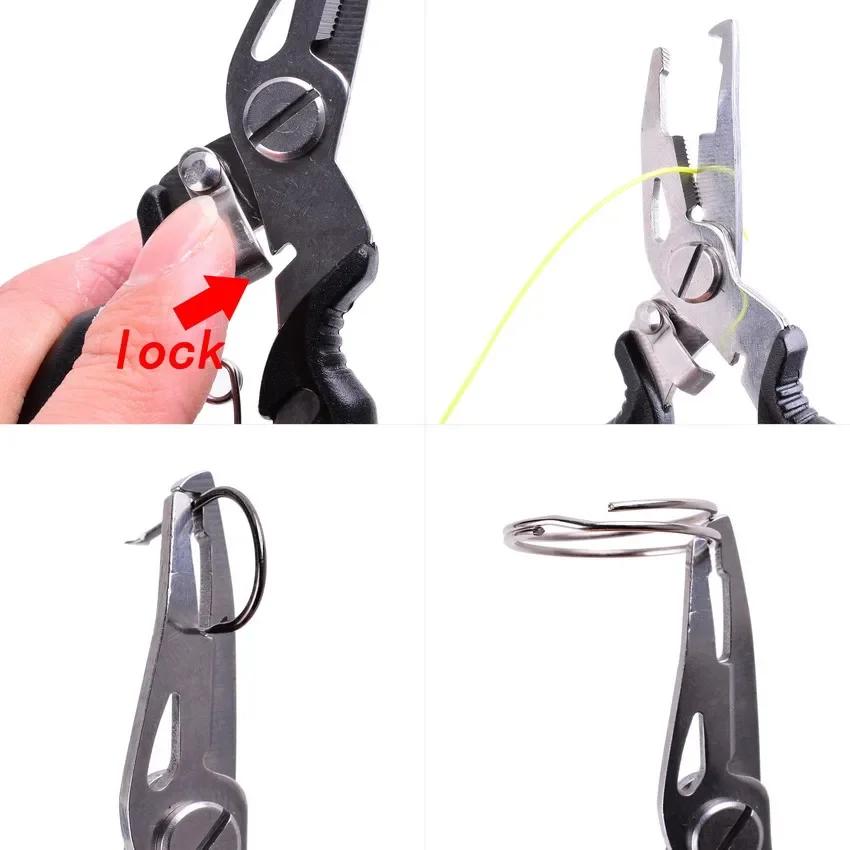 Pince de pêche multifonction, outils, accessoires pour marchandises, matériel d'hiver, étau, go, cis