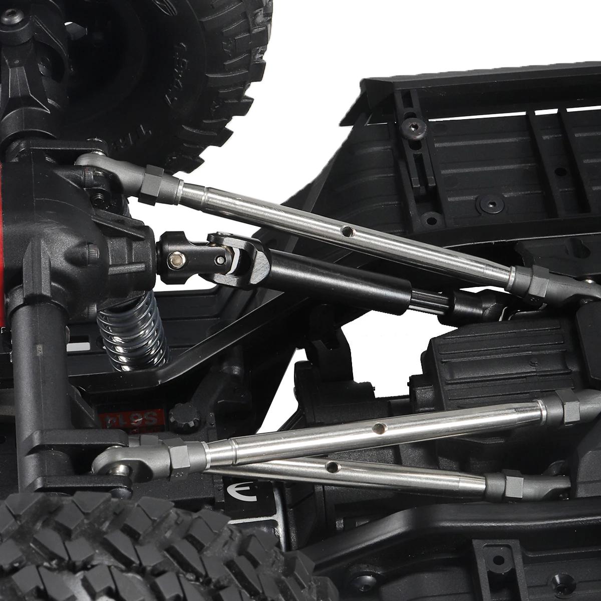 Arbre d'entraînement en métal usiné pour voiture sur chenilles 1/10 RC Axial SCX10 Pro Capra Wraith 