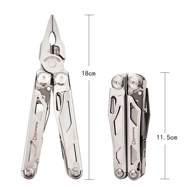 Daicamping DL30 DL301 DL25 bricolage multi-outils couteau pliant pince multi-outils EDC outils manue