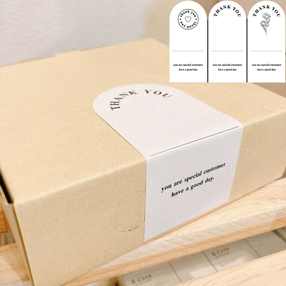 Étiquette autocollante de sceau, 50 pièces, agréable pour vous rencontrer aussi, merci, petites entr