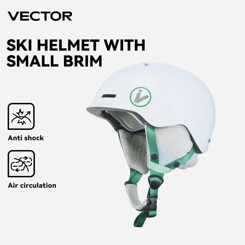 VECTOR Ski – casque de Snowboard moulé intégralement pour moto, amovible, pour mari, femme et enfant
