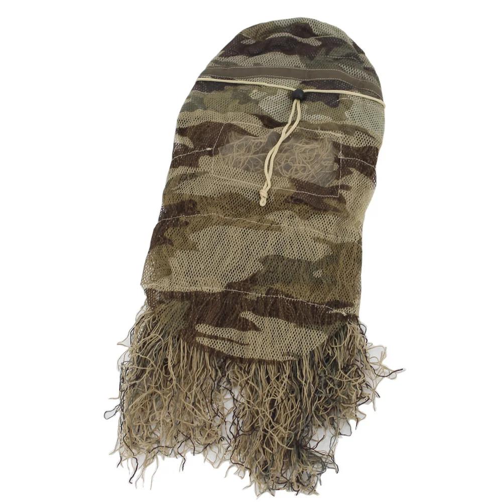 VULPO tactique Airsoft Sniper Ghillie costume capuche Camouflage couvre-chef pour Ghillie costume ch