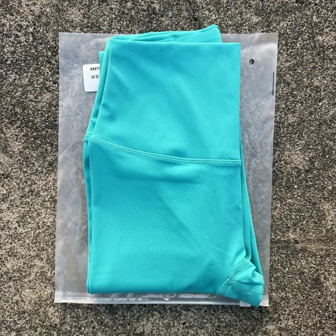 Legging de Yoga taille haute pour femmes, couleur unie, dos doux, poche dans la taille, pantalon de 