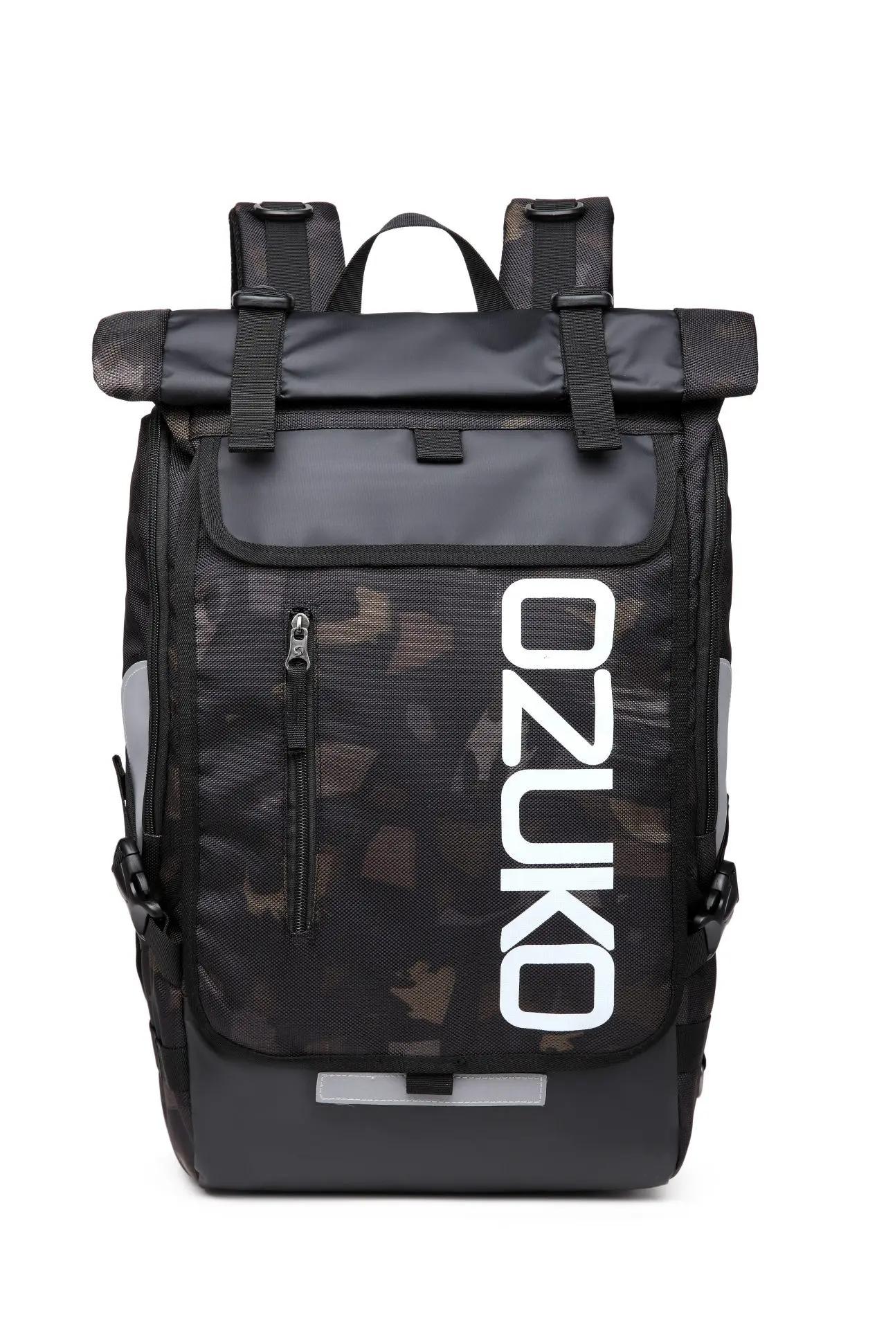Grand sac à dos hommes 15.6 pouces ordinateur portable hydrofuge cartable pour adolescent décontract