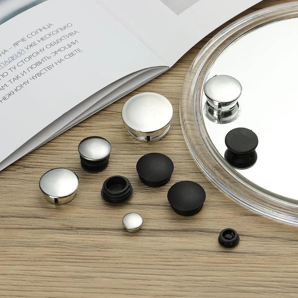 Embout de Tube rond en acier inoxydable, bouchon de pied de meuble, bouchon de jambe, outil quotidie