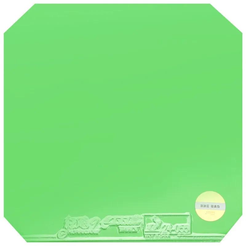 Original DHS Hurricane 9 bleu vert Tennis de Table en caoutchouc H9 Hurricane 9 éponge de Tennis de 