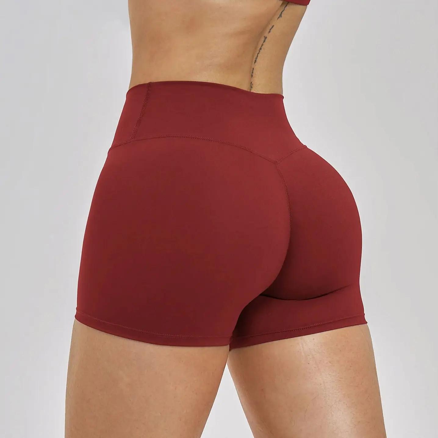 Shorts de sport Ningyu pour femmes, shorts de fitness, shorts de yoga, shorts de sport ajustés à tai