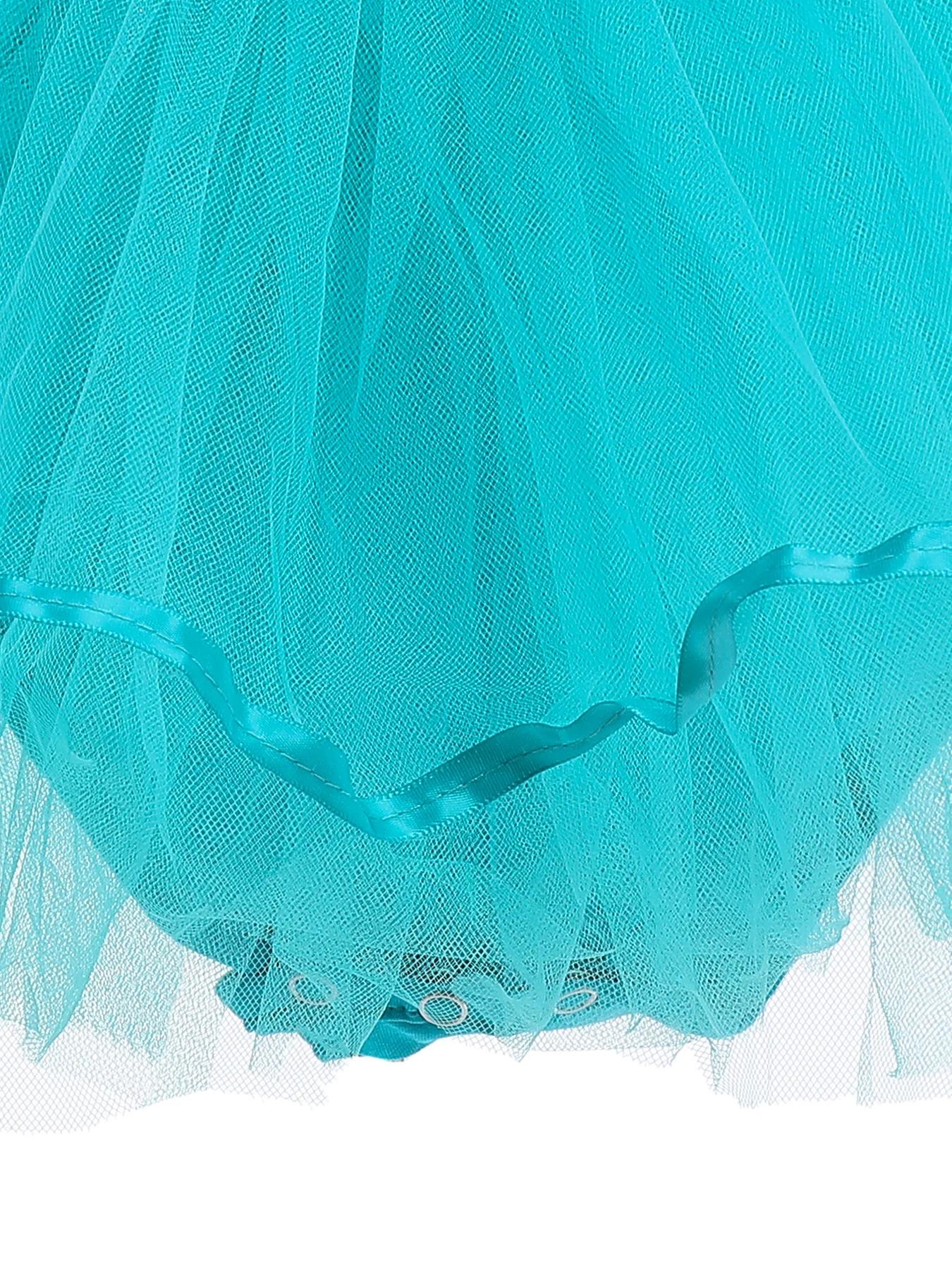 Robe Tutu Princesse Jasmine avec Cape pour Petite Fille, Costume de brevBallerine, Tenue de brev, Bl