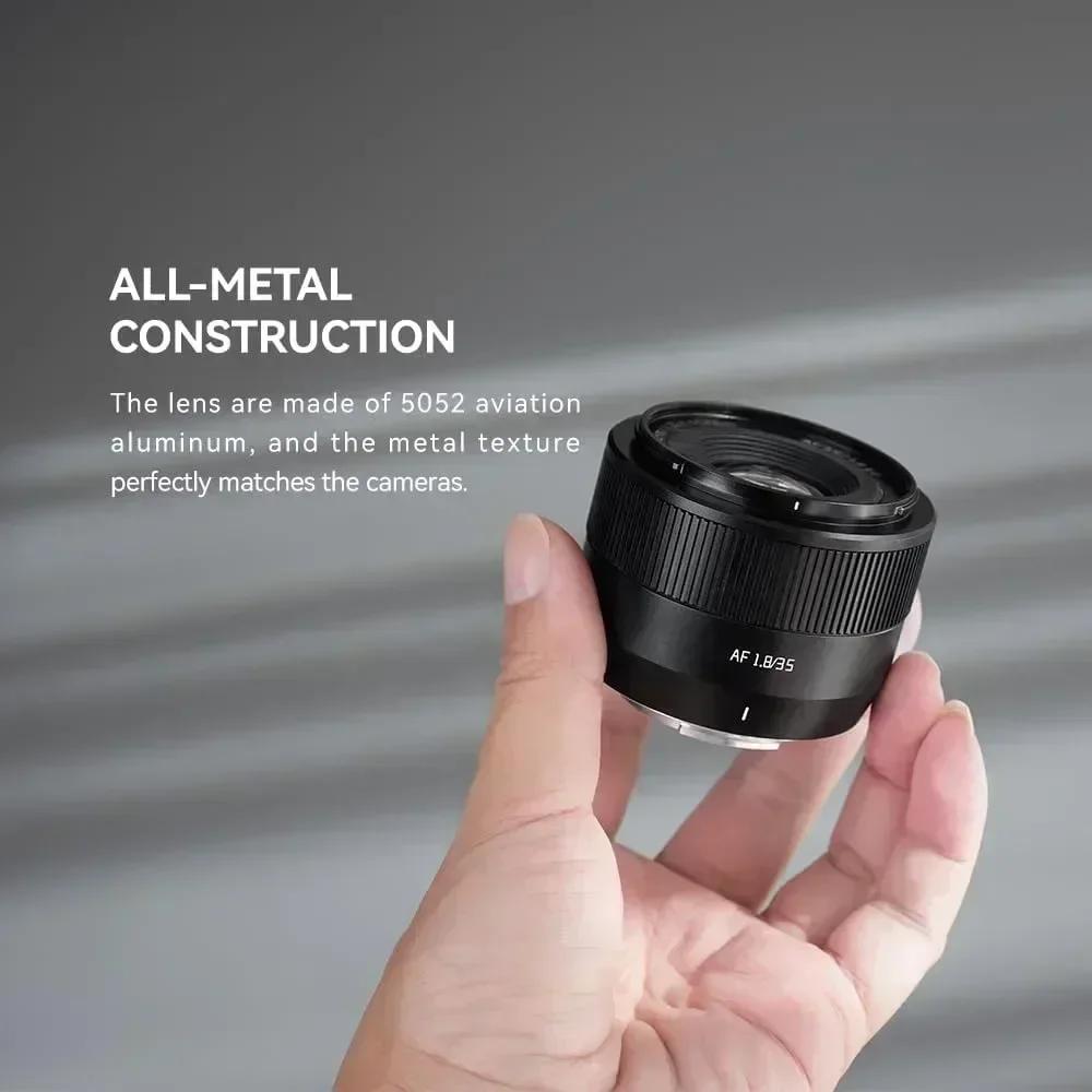 TTArtisan 35mm F1.8 II objectif de mise au point automatique APS-C pour Fuji X Sony E Nikon Z mont c