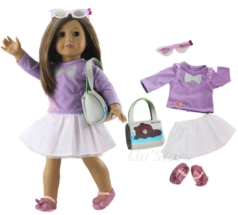 Vêtements de poupée de 18 pouces, plusieurs styles au choix, pour poupée américaine ou notre générat