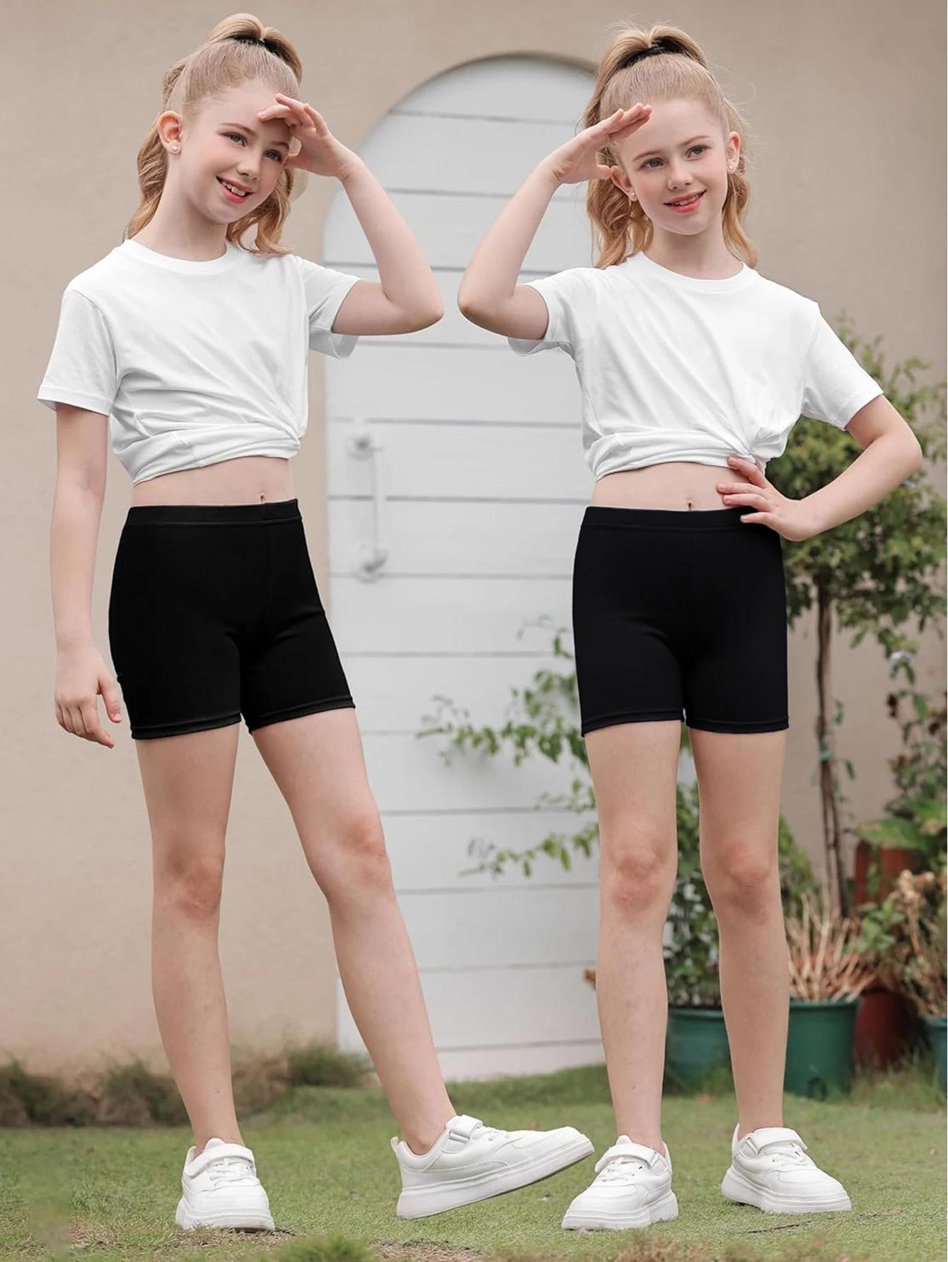 Shorts de vélo pour filles, shorts de danse, shorts de course, shorts athlétiques, shorts de sécurit