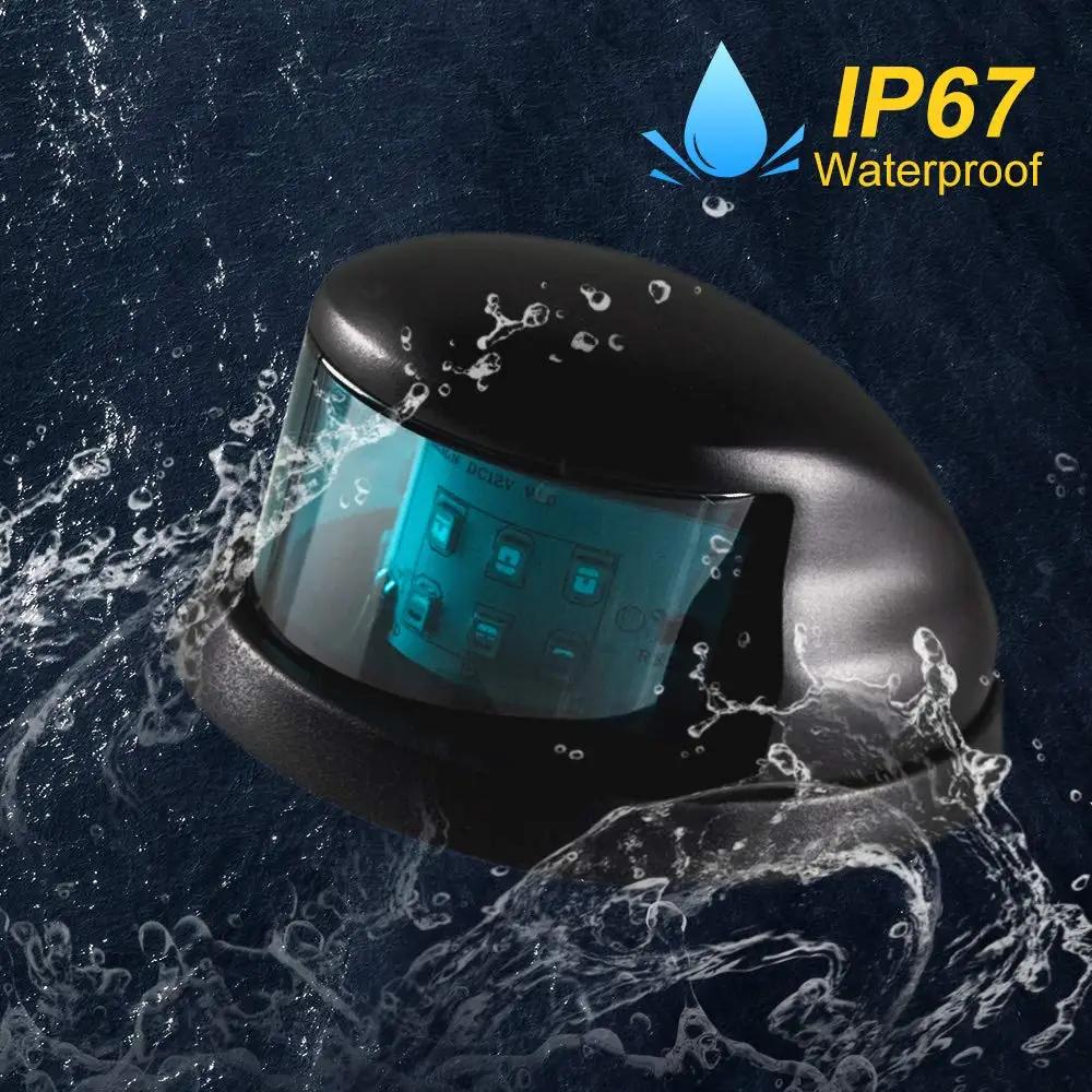 2 pièces LED feu de Navigation Signal lampe d'avertissement bateau arc lumière bateau marin lampe de