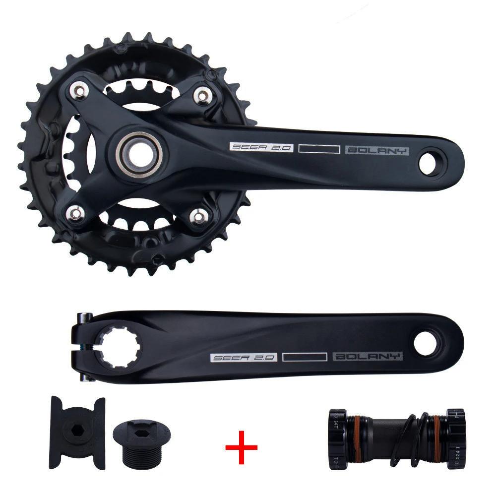Bolany-Pédalier de vélo à manivelle creuse, plateau intégré, plateau VTT, commencerBCD, 36T, 22-36T,