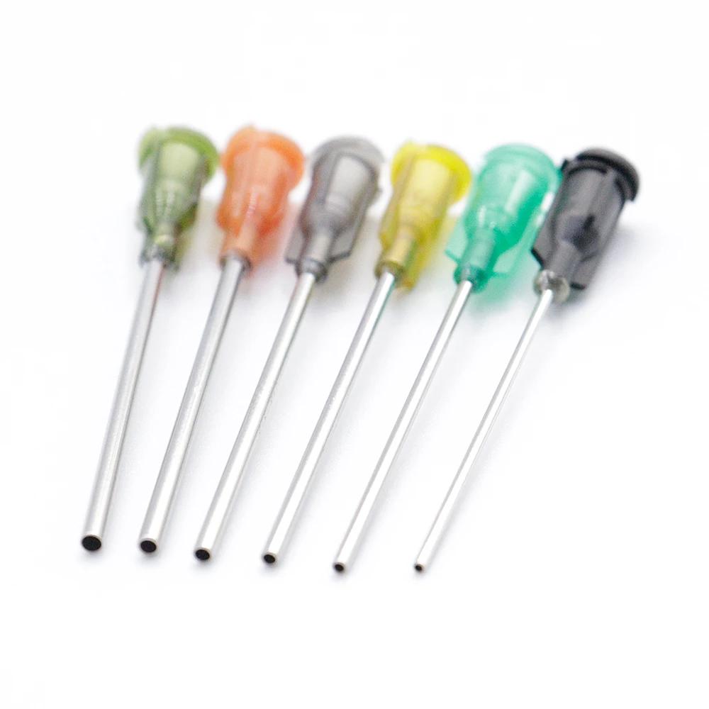 Aiguille de distribution de 14G-30G 38mm, aiguille de distribution de 1.5 pouces utilisée pour rempl