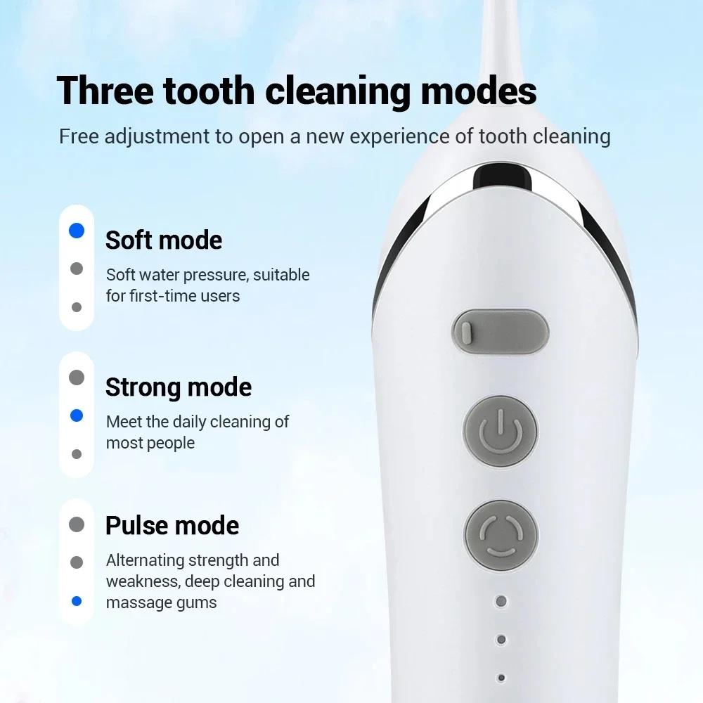 YOUPIN irrigateur Oral eau Flosser électrique blanchiment dentaire USB Rechargeable soins des genciv