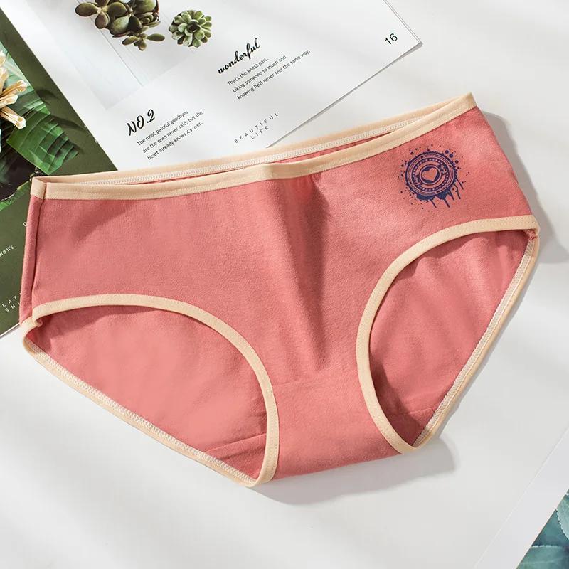5 pièces/ensemble adolescents sous-vêtements pour fille coton adolescentes slips doux adolescente cu