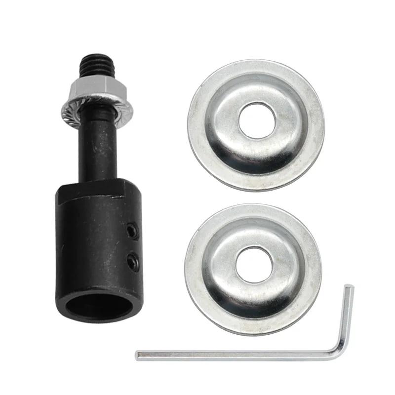 Adaptateur de broche de 10mm pour le meulage et le polissage, meuleuse d'établi de moteur d'arbre de