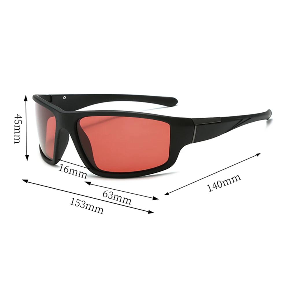 VIVIBEE lunettes de soleil de pêche rouge polarisées hommes TAC lunettes de pêche homomorpiques femm
