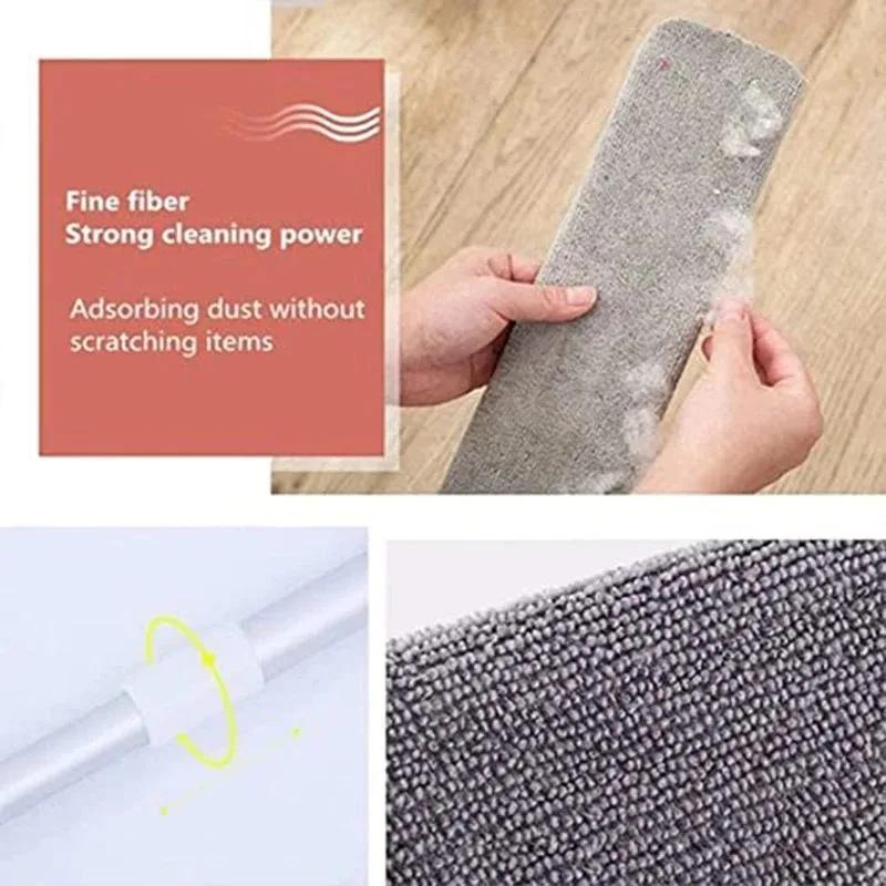 Vadrouille à Long manche, plumeau télescopique, nettoyeur de poussière, brosse de canapé de chevet p