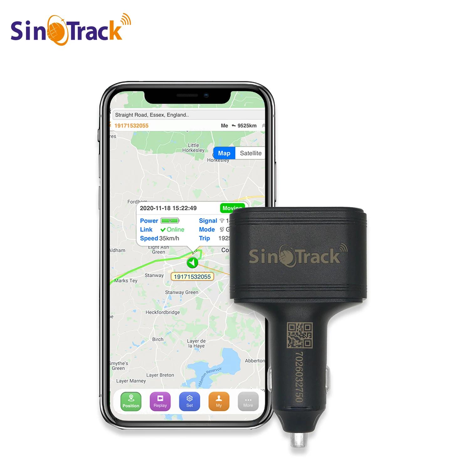 SinoTrack touristes USB voiture Laguna allume-cigare GPS Tracker ST-909 voiture chargeur de téléphon