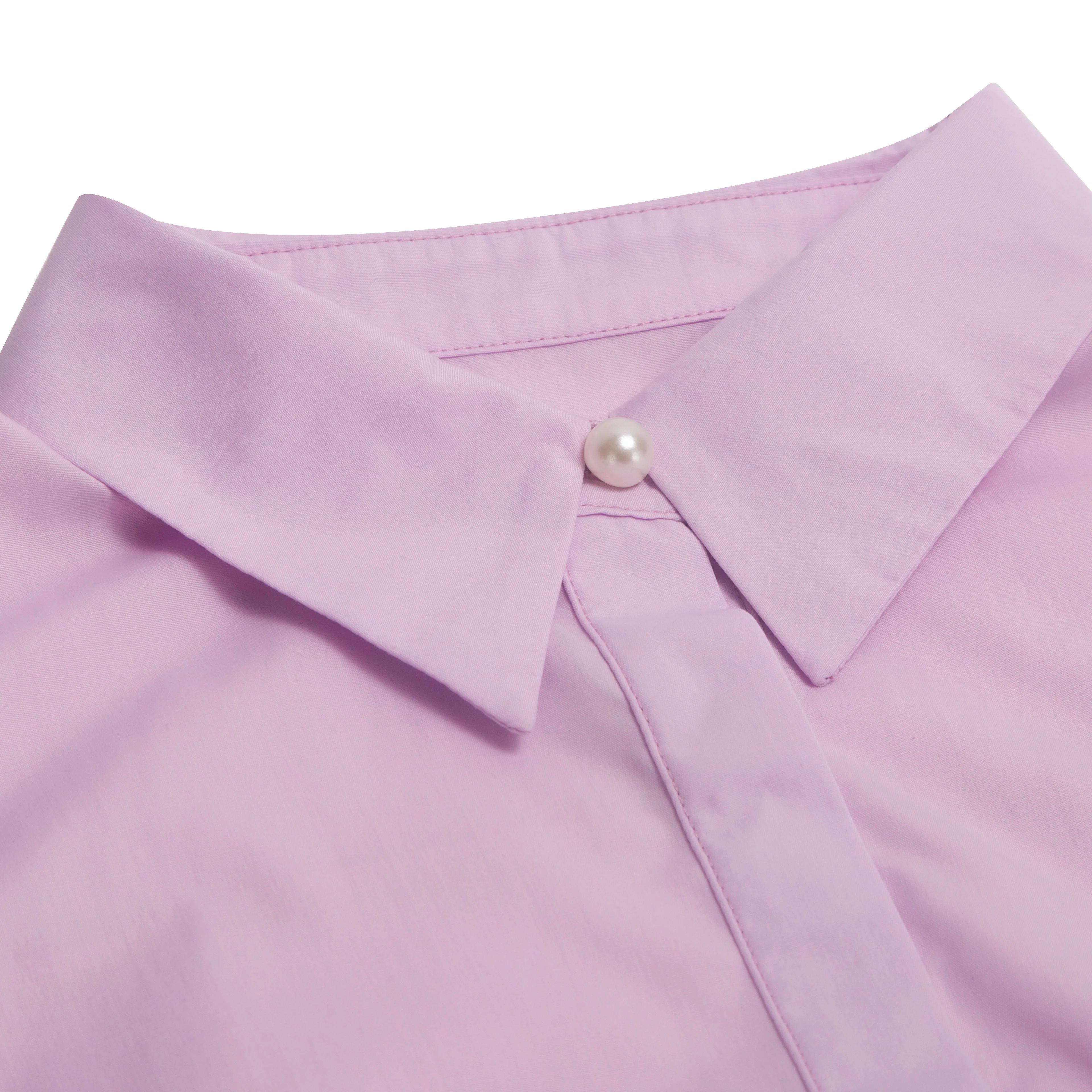CHCH robe femme nouveau col rose brodé tenue décontracté pour femme Simple fête d'affaires