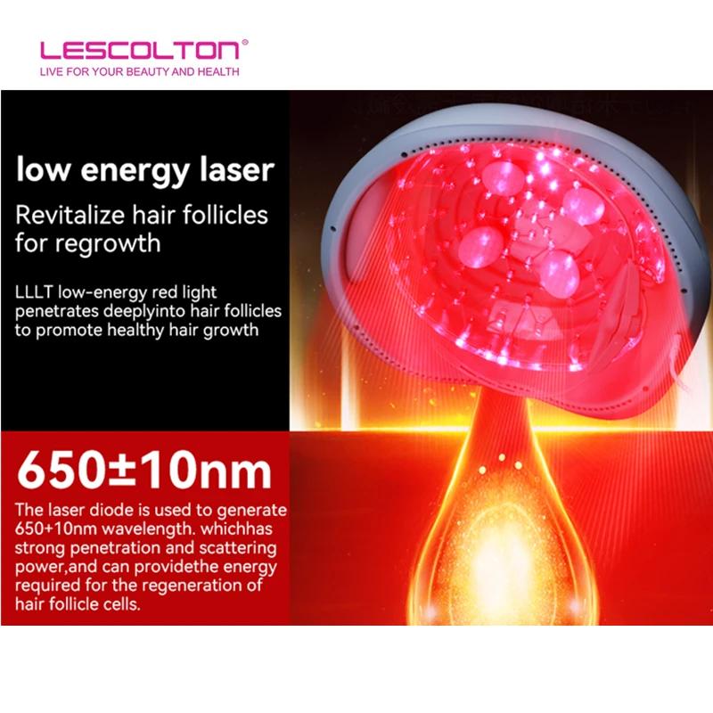 Bonnet de croissance des cheveux Anti-perte de cheveux croissance des cheveux casque Laser chapeau r