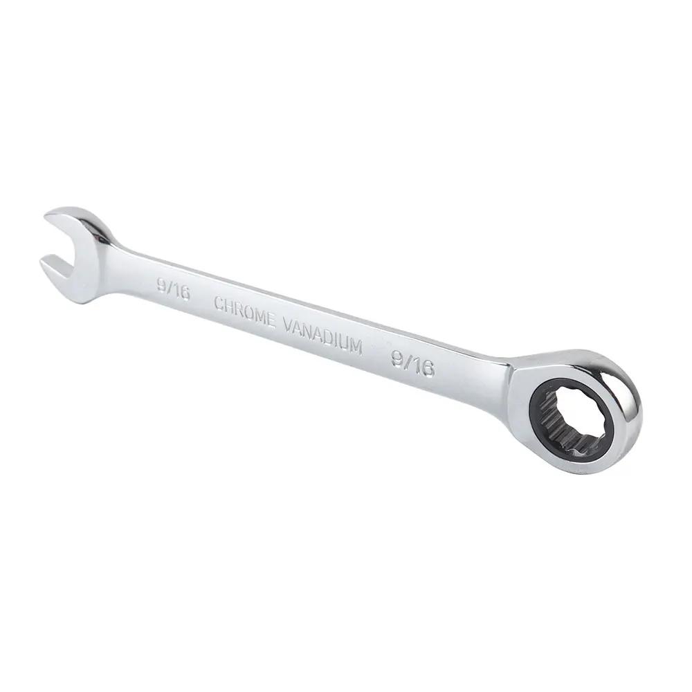 Jeu de clés à cliquet de taille impériale, 1/4 à 1 pièce, outils manuels, cliquet à 72 dents, tête f