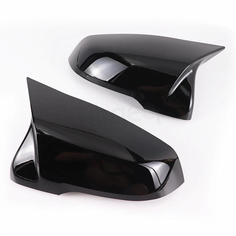 Couvercle de miroir en Fiber de carbone noir, 2 pièces, pour BMW X1 F48 X2 F39 Z4 G29 2 GT F45 F46 1