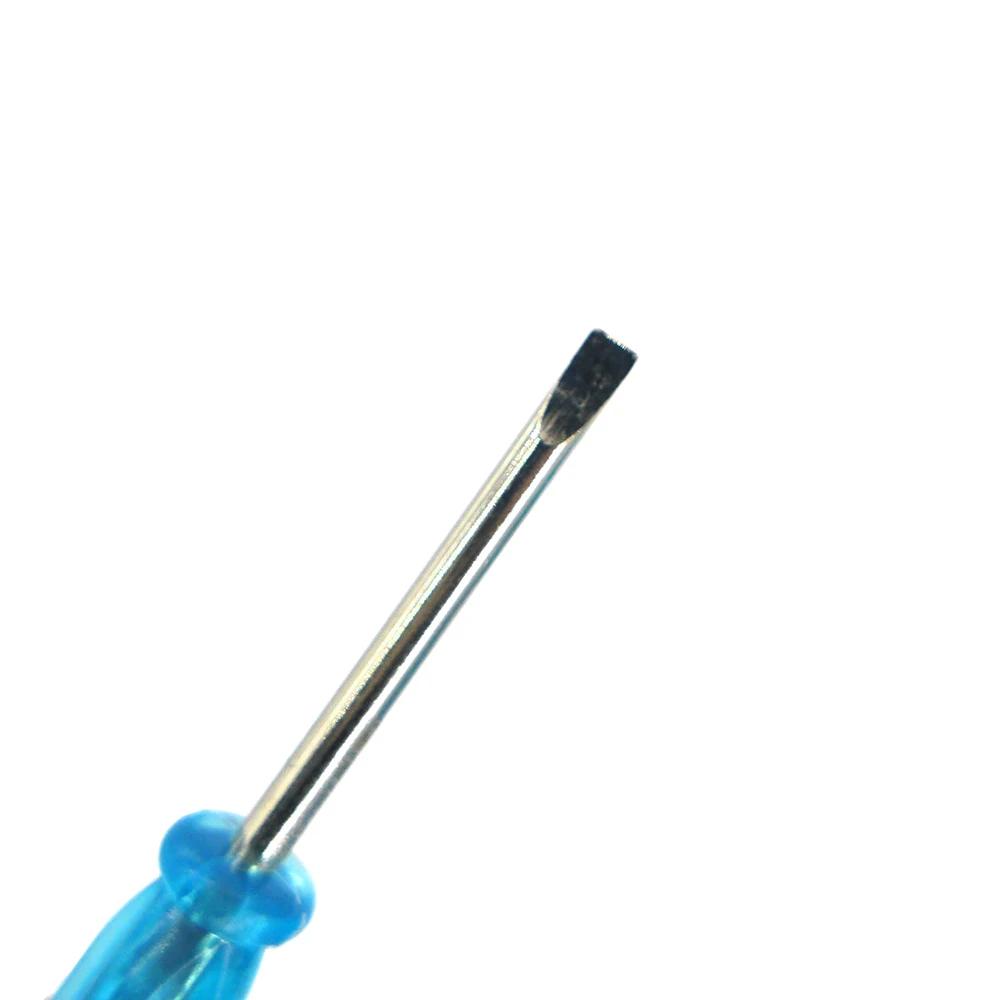 Mini tournevis à tête transversale fendue à lame plate 3.0/2.0mm, petit tournevis pour téléphone por