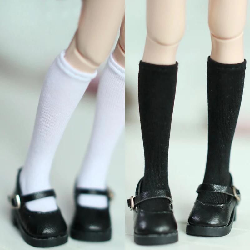 Une paire de chaussettes de poupée Blyth, chaussettes longues de couleur Pure pour Blythe Licca Azon