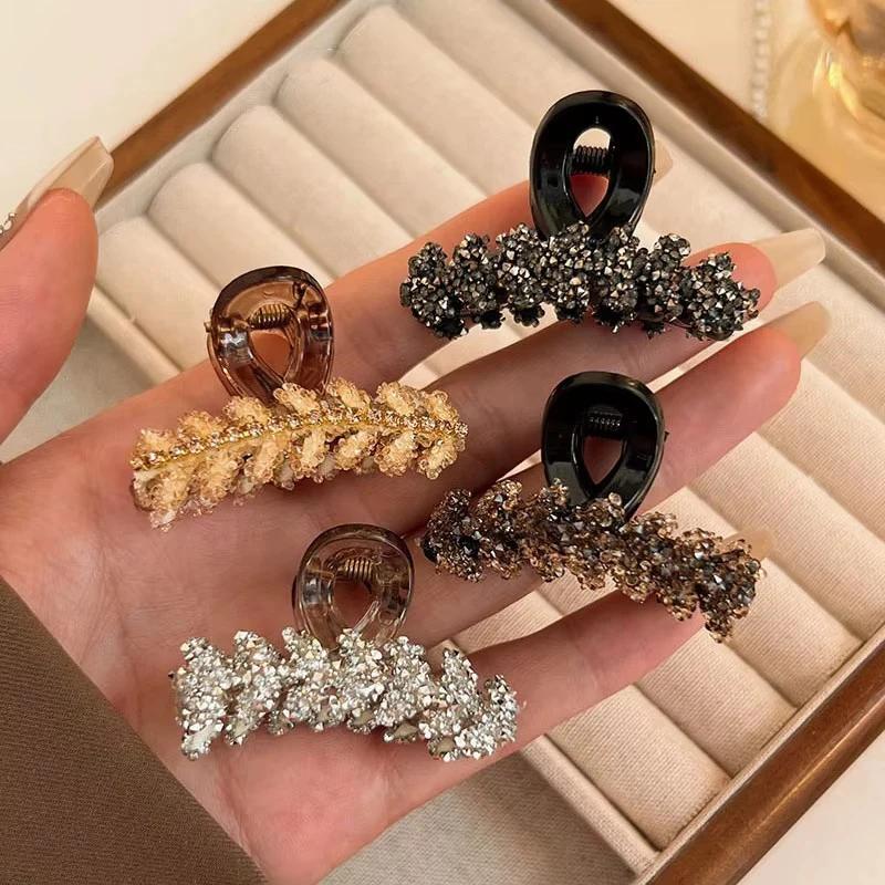 Petite pince à cheveux brillante scintillante pour femmes et filles, pince latérale, frange frontale