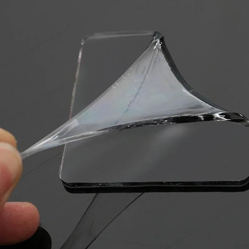 Tapis antidérapant en Silicone Anti-Vibration, 4 pièces, pour Machine à laver, Transparent, multifon
