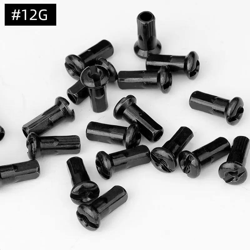 20/50 pièces écrous à rayons en laiton 14G 13G 12G vtt roue de vélo de route e-bike Scooter jante bo