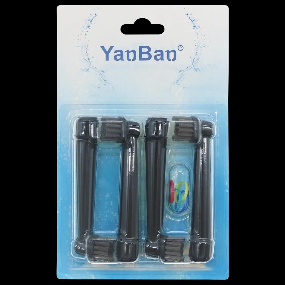Têtes de brosse à charbon de bambou, 4 à 20 pièces, pour brosse à dents électrique oral-b Advance Po